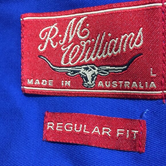 VINTAGE R.M WILLIAMS CASUAL SHIRTS SIZE L - Picture 7 of 7